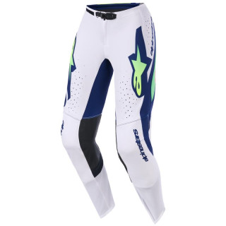 Pantalon Alpinestars supertech vista gris/jaune/bleu