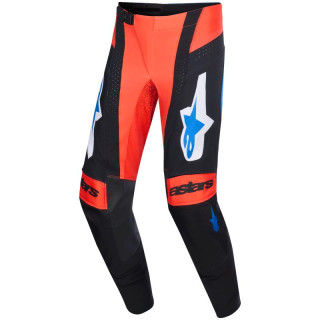 Pantalon Alpinestars techstar knif orange/noir/bleu | Oxmoto