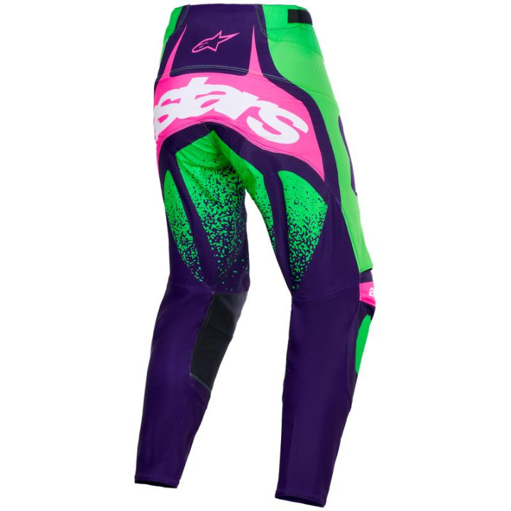 Pantalon Alpinestars techstar nomur violet/vert/rose