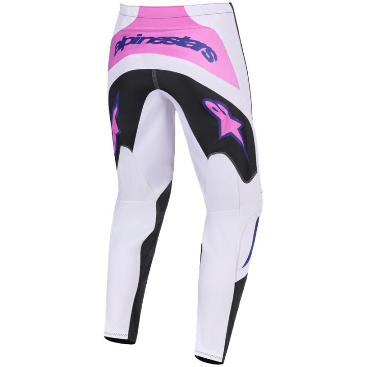 Pantalon Alpinestars fluid grid noir/gris/violet | Oxmoto