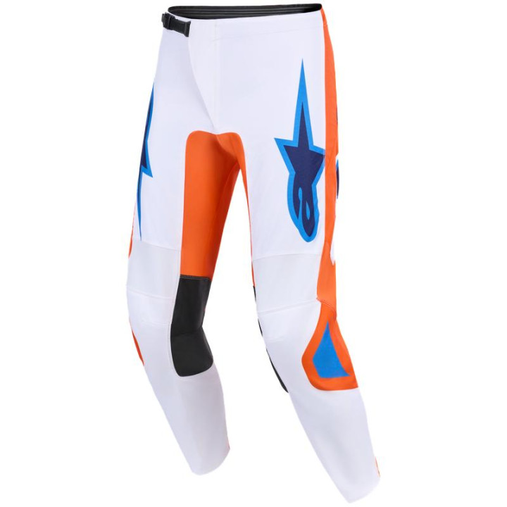 Pantalon Alpinestars fluid grid orange/bleu | Oxmoto