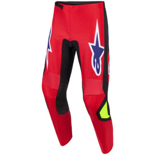 Pantalon Alpinestars fluid grid rouge/noir/violet | Oxmoto