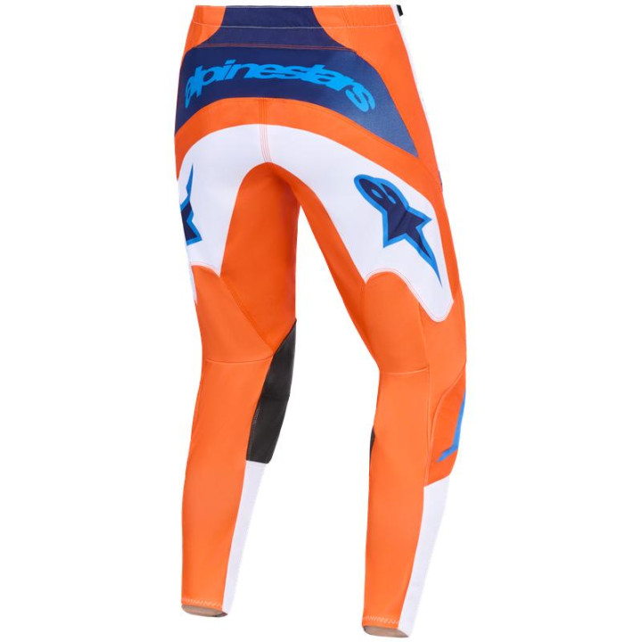 Pantalon Alpinestars fluid grid orange/bleu | Oxmoto