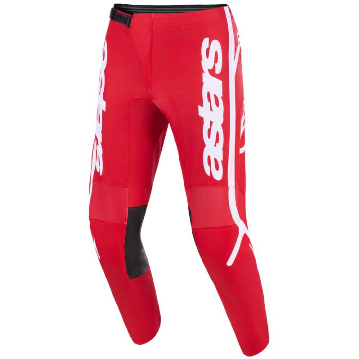 Pantalon Alpinestars fluid apex rouge/blanc | Oxmoto