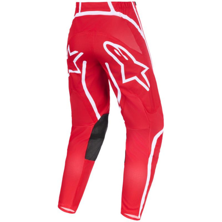 Pantalon Alpinestars fluid apex rouge/blanc | Oxmoto