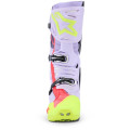Bottes Alpinestars tech 10 supervented violet/jaune/rose