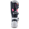 Bottes Alpinestars tech 7 noir/gris/orange/magenta | Oxmoto