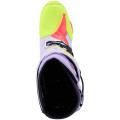 Bottes Alpinestars tech 10 supervented violet/jaune/rose
