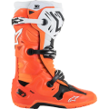 Bottes Alpinestars tech 10 enduro orange/noir/blanc | Oxmoto