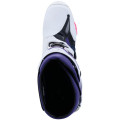 Bottes Alpinestars tech 10 blanc/violet/bleu/rose | Oxmoto