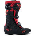 Bottes Alpinestars tech 10 rouge/noir | Oxmoto