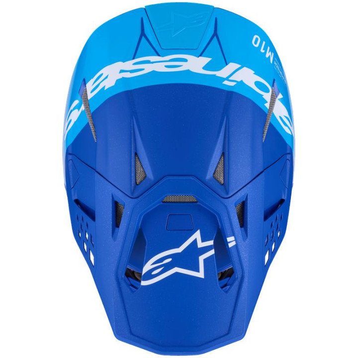 Casque Alpinestars supertech m10 (s-m10) flood bleu | Oxmoto