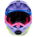 Casque Alpinestars supertech m10 (s-m10) jett lawrence r01 violet