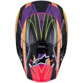 Casque Alpinestars supertech m10 (s-m10) era rose/violet/jaune