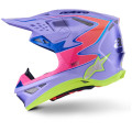 Casque Alpinestars supertech m10 (s-m10) jett lawrence r01 violet