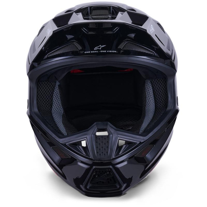 Casque Alpinestars s-m7 solid noir 8301326-1180-XS | Oxmoto