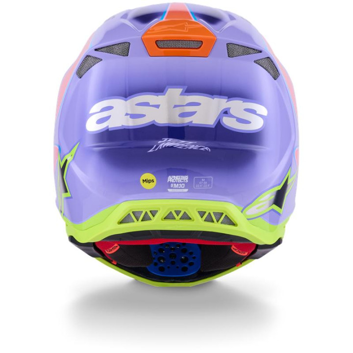 Casque Alpinestars supertech m10 (s-m10) jett lawrence r01 violet