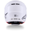 Casque Alpinestars s-m7 solid blanc | Oxmoto