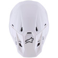 Casque Alpinestars s-m7 solid blanc | Oxmoto