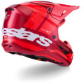 Casque Alpinestars s-m7 core rouge | Oxmoto