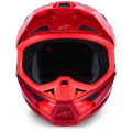 Casque Alpinestars s-m7 core rouge | Oxmoto