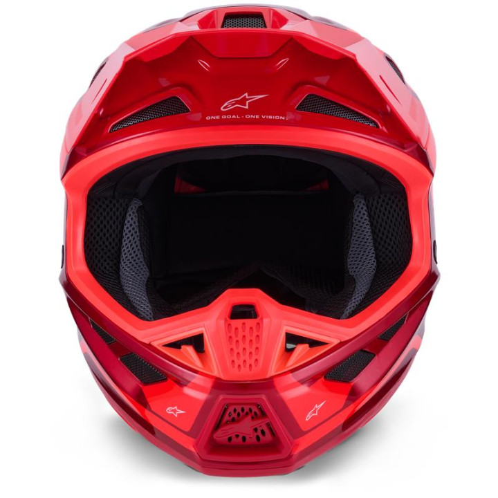 Casque Alpinestars s-m7 core rouge | Oxmoto