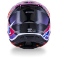 Casque Alpinestars s-m7 fuse bleu/violet/rose | Oxmoto