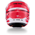Casque Alpinestars s-m7 deed rouge/noir/blanc | Oxmoto