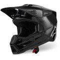 Casque Alpinestars s-m3 solid noir | Oxmoto