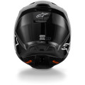 Casque Alpinestars s-m3 solid noir | Oxmoto