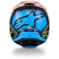 Casque Alpinestars s-m3 fray noir/orange/jaune | Oxmoto