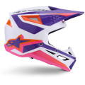 Casque Alpinestars s-m3 heat blanc/violet/rose | Oxmoto