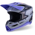Casque Alpinestars s-m3 jettson violet | Oxmoto