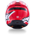 Casque Alpinestars s-m3 heat rouge/blanc/noir | Oxmoto