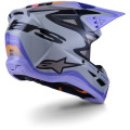 Casque Alpinestars s-m3 jettson violet | Oxmoto