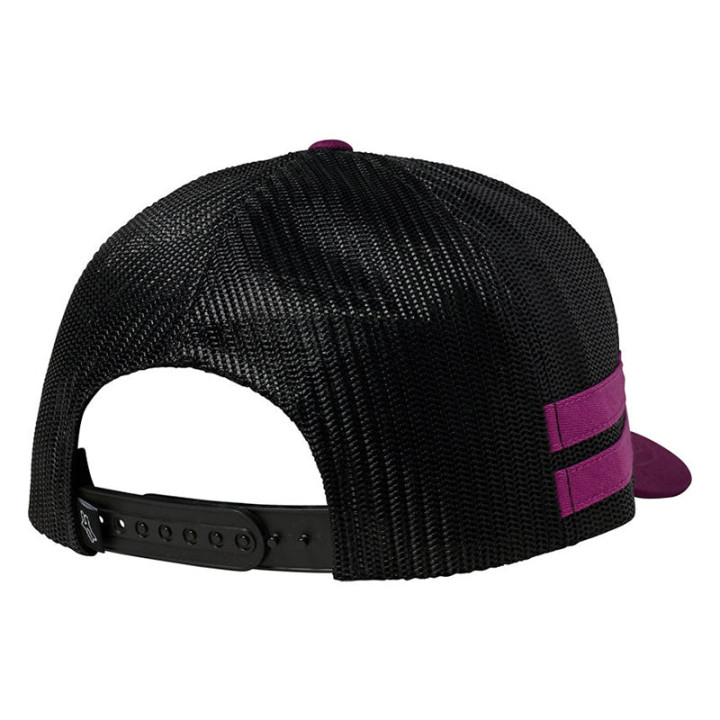 Casquette FOX head trik trucker violet | Oxmoto
