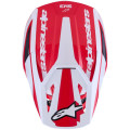 Casque Alpinestars s-m3 heat rouge/blanc/noir | Oxmoto