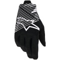 Gants Alpinestars radar pro noir/blanc | Oxmoto