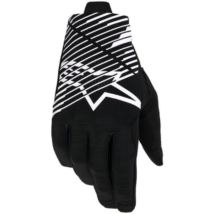 Gants Alpinestars radar pro noir/blanc | Oxmoto