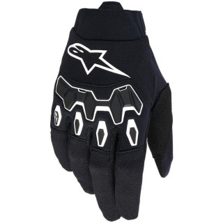 Gants Alpinestars full bore v2 noir/blanc | Oxmoto