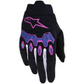 Gants Alpinestars full bore v2 noir/violet | Oxmoto