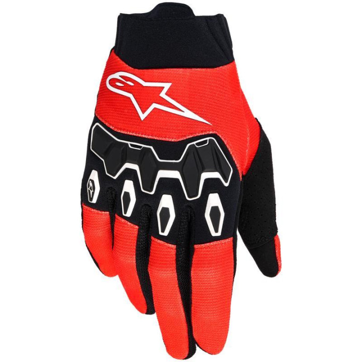 Gants Alpinestars full bore v2 orange/noir | Oxmoto