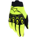 Gants Alpinestars full bore v2 jaune/noir | Oxmoto