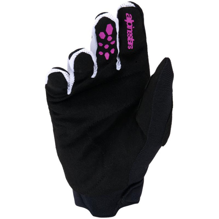 Gants Alpinestars full bore v2 noir/violet | Oxmoto