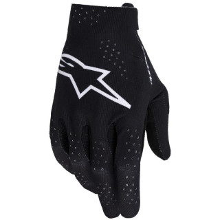 Gants Alpinestars supertech noir/blanc | Oxmoto