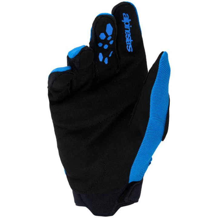 Gants Alpinestars full bore v2 bleu/noir | Oxmoto