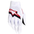 Gants Alpinestars supertech blanc/noir/rouge | Oxmoto