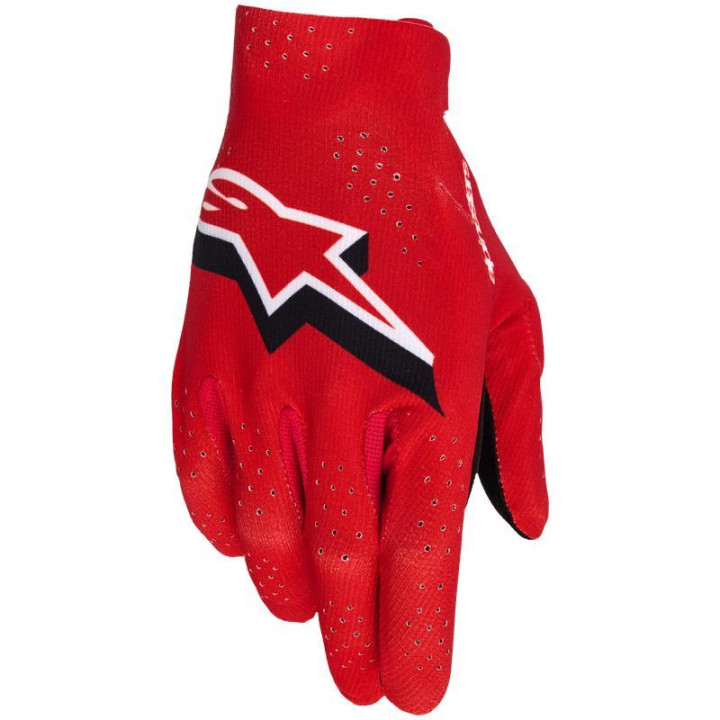 Gants Alpinestars supertech rouge/noir/blanc | Oxmoto