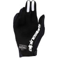 Gants Alpinestars supertech noir/blanc | Oxmoto