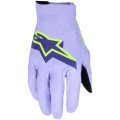 Gants Alpinestars supertech violet/jaune | Oxmoto
